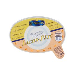 Jensen's Lachs Paté - Paštika lososí 80g