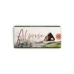 Alprose Dark 74% Chocolate With Hazelnuts- Hořká čokoláda s celými lískovými ořechy 300g