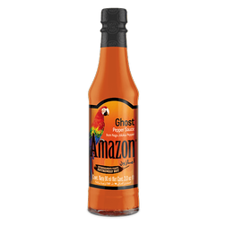 Amazon Ghost Jolokia Pepper Sauce - Omáčka z jolokia papriček (extrémně pálivá) 90ml