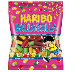 Haribo Balla Balla - Želé bonbony malé pendreky 160g (sáček)