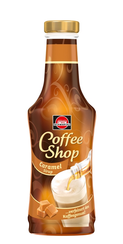 Schwartau Coffee Shop Caramel - Karamelový sirup do kávy 200ml