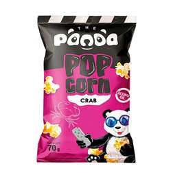 Panda popcorn s krabí příchutí 70g