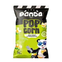 Panda Popcorn s příchutí masového želé a křenu 70g