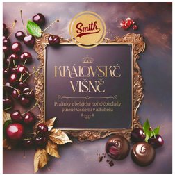 Smith Královské višně s alkoholem v hořké čokoládě 80g