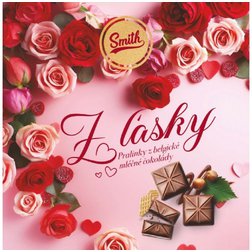 Smith pralinky z belgické mléčné čokolády Z lásky 75g