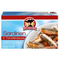 Don Fernando sardinky v rajčatové omáčce 115g