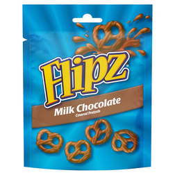 Flipz Mc Vities Milk Chocolate  - Preclíky polité čokoládovou polevou 90g